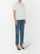 Alexander McQueen high-waisted straight-leg jeans