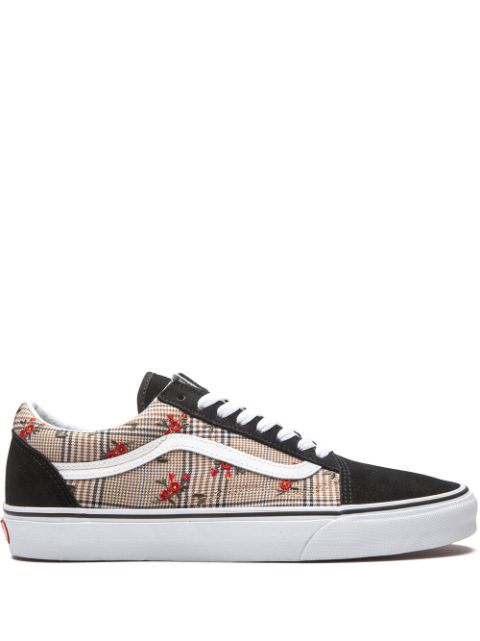 hype Vans Old Skool "Glen Plaid Floral" sneakers 