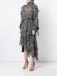 Nº21 floral-print asymmetric dress