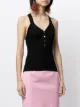Nº21 ribbed-knit tank top