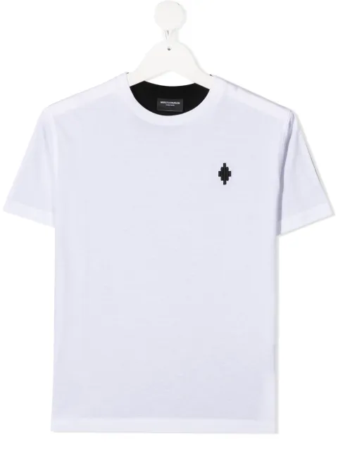 marcelo burlon county of milan kids logo缀饰t恤
