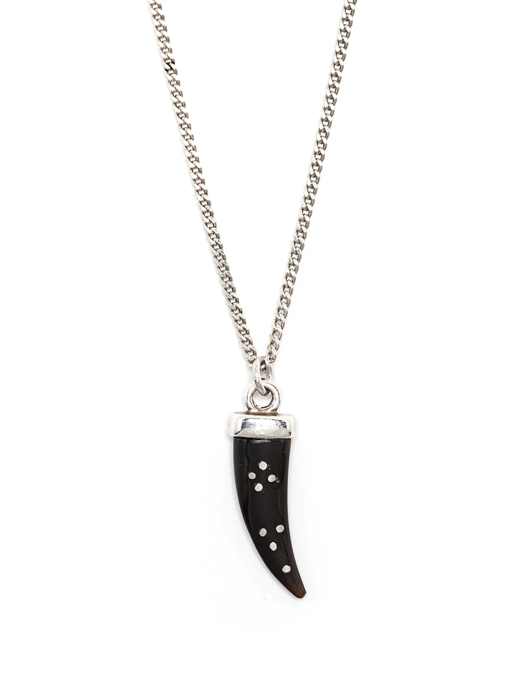 

Isabel Marant Aimable horn pendant necklace - Metallic