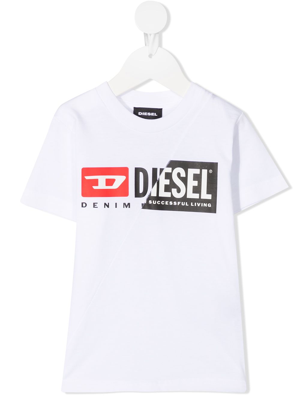 фото Diesel kids футболка с логотипом