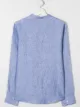 Image 2 of Emporio Armani Kids TEEN logo-embroidered collarless shirt
