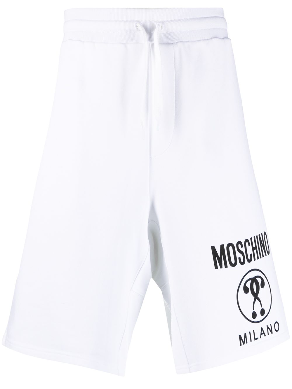 фото Moschino спортивные шорты double question mark