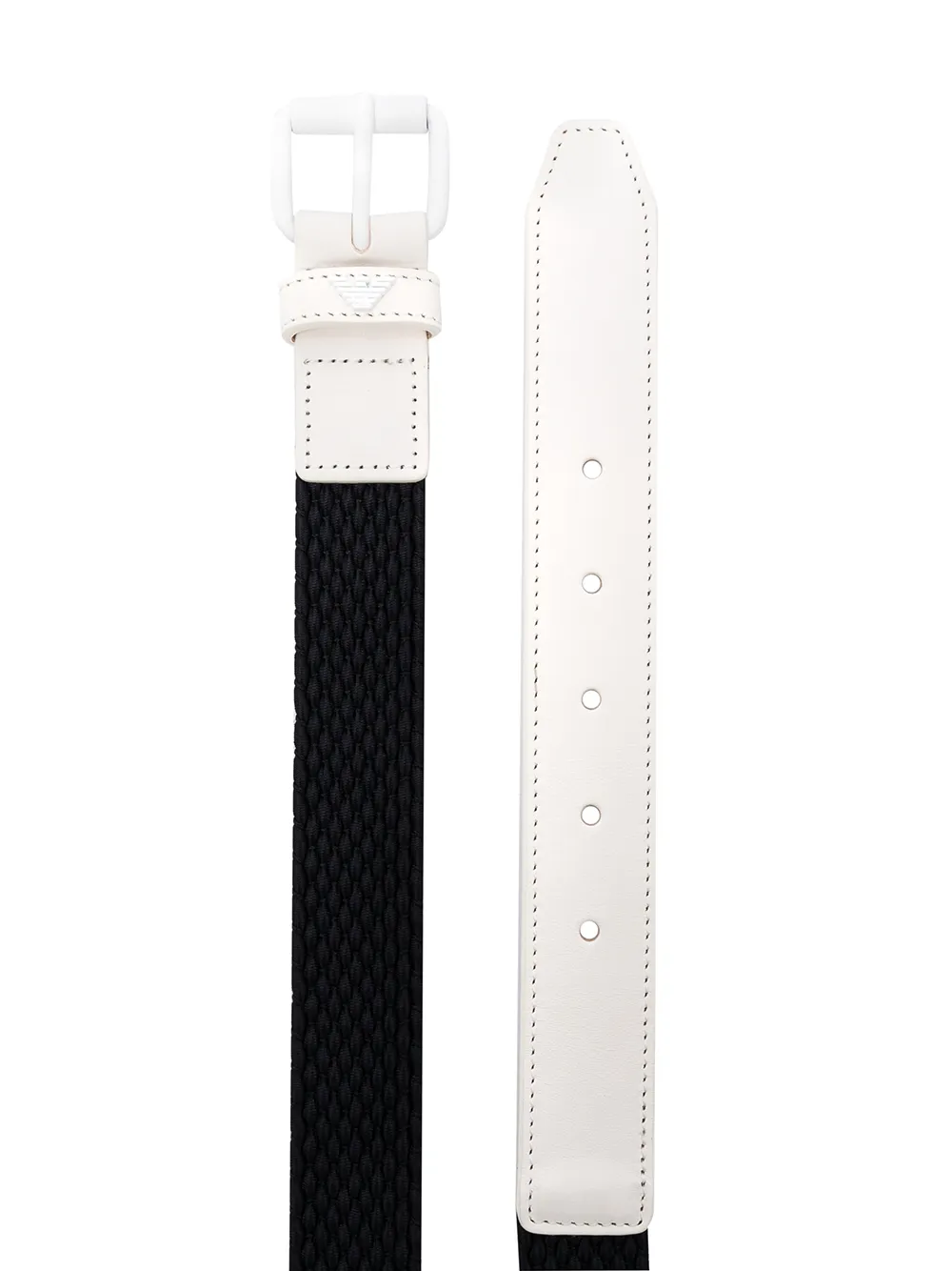 фото Emporio armani kids двухцветный ремень с пряжкой