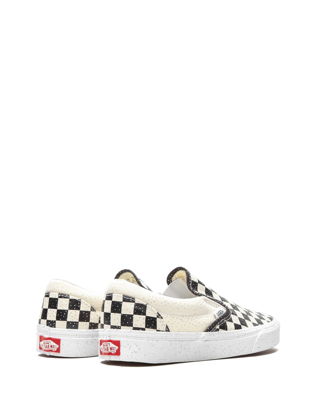 Shop Vans Classic Slip-on Confetti Sneakers In White