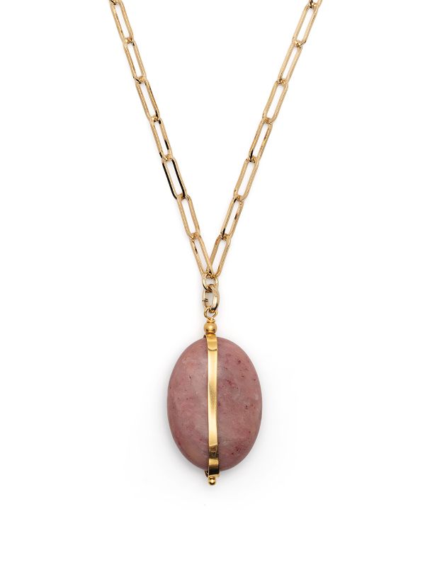 isabel marant stone necklace