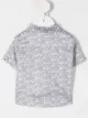 Image 2 of Emporio Armani Kids logo lettering stretch-cotton shirt