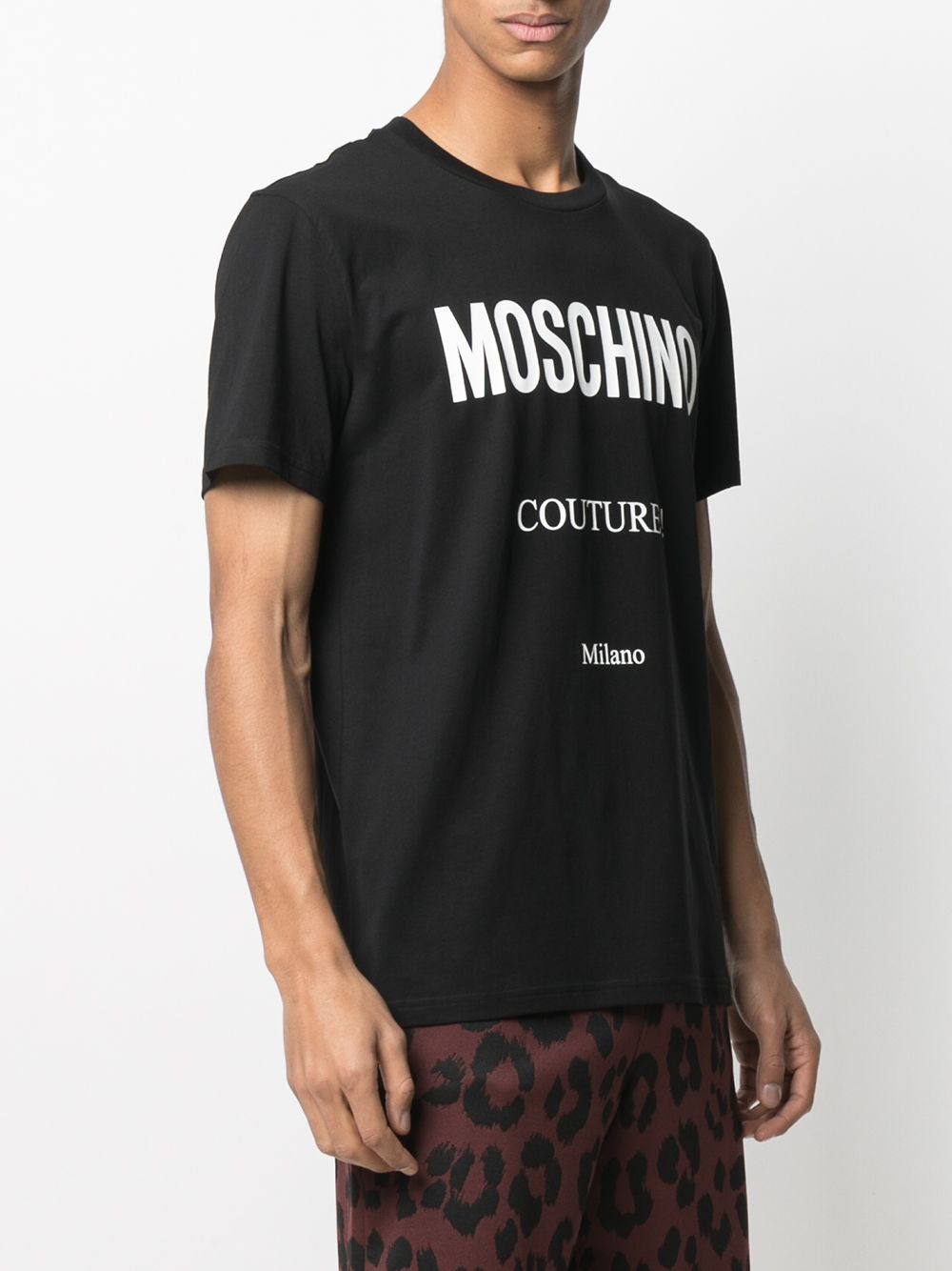 фото Moschino футболка с логотипом