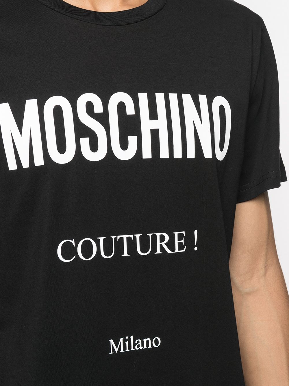 фото Moschino футболка с логотипом