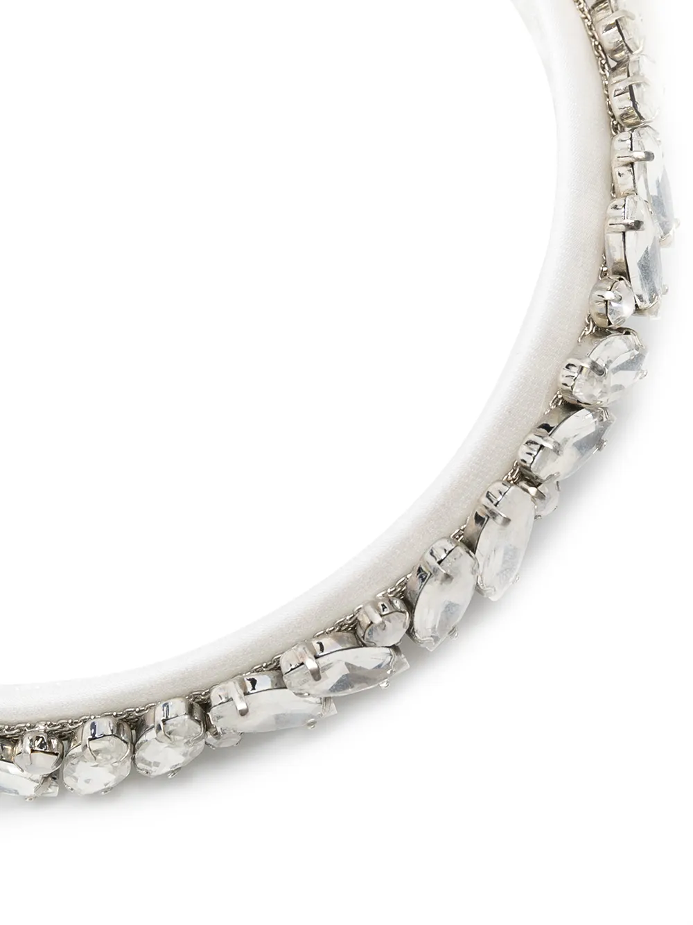 Image 2 of Monnalisa crystal-embellished silk headband