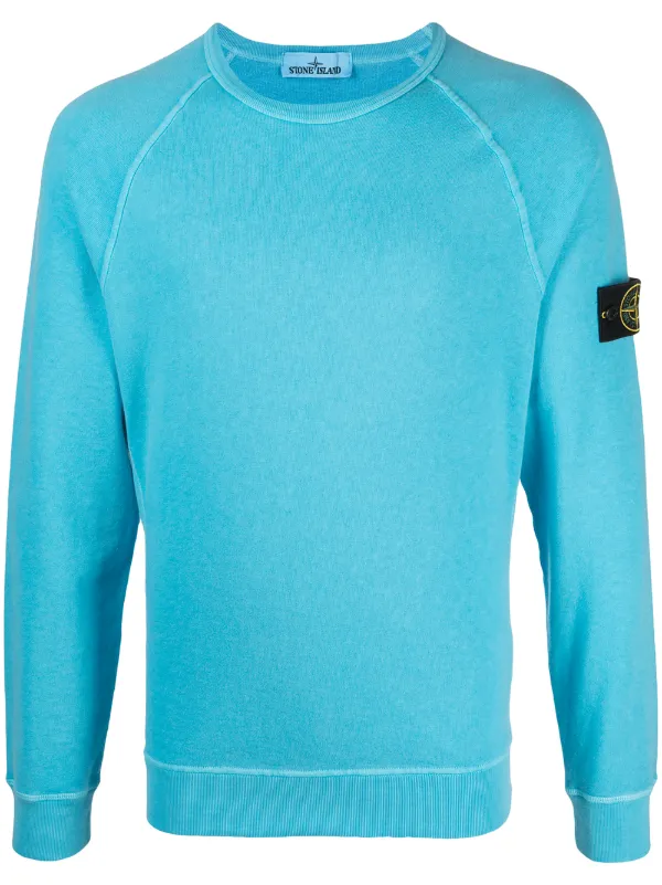 turquoise stone island t shirt
