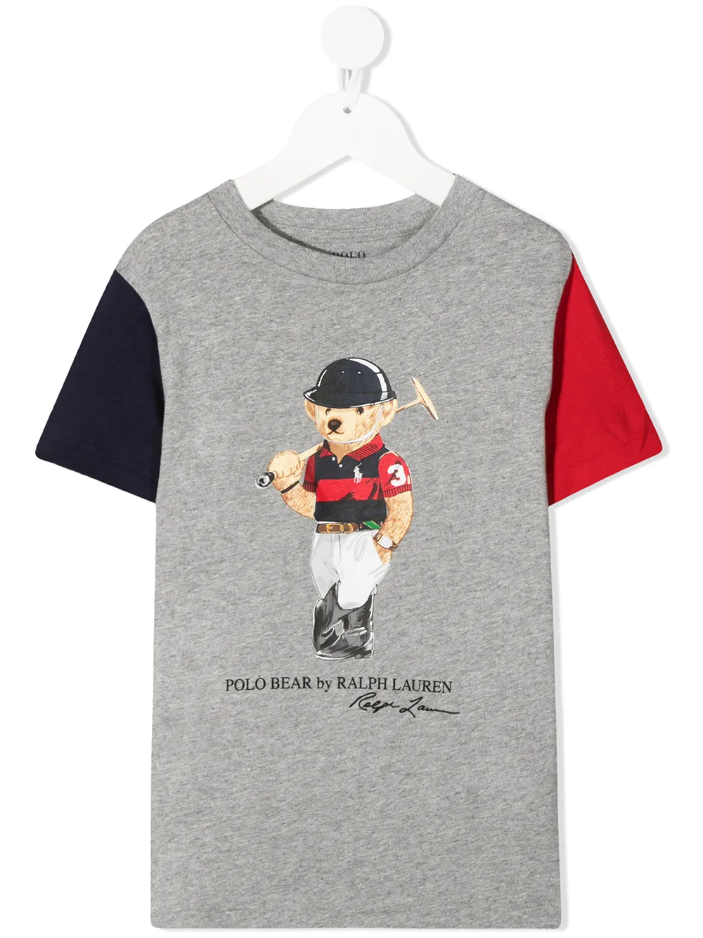 фото Ralph lauren kids футболка polo bear с круглым вырезом