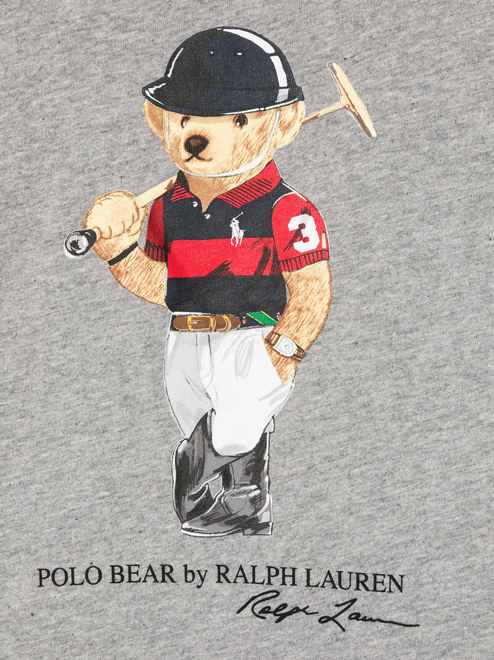 фото Ralph lauren kids футболка polo bear с круглым вырезом