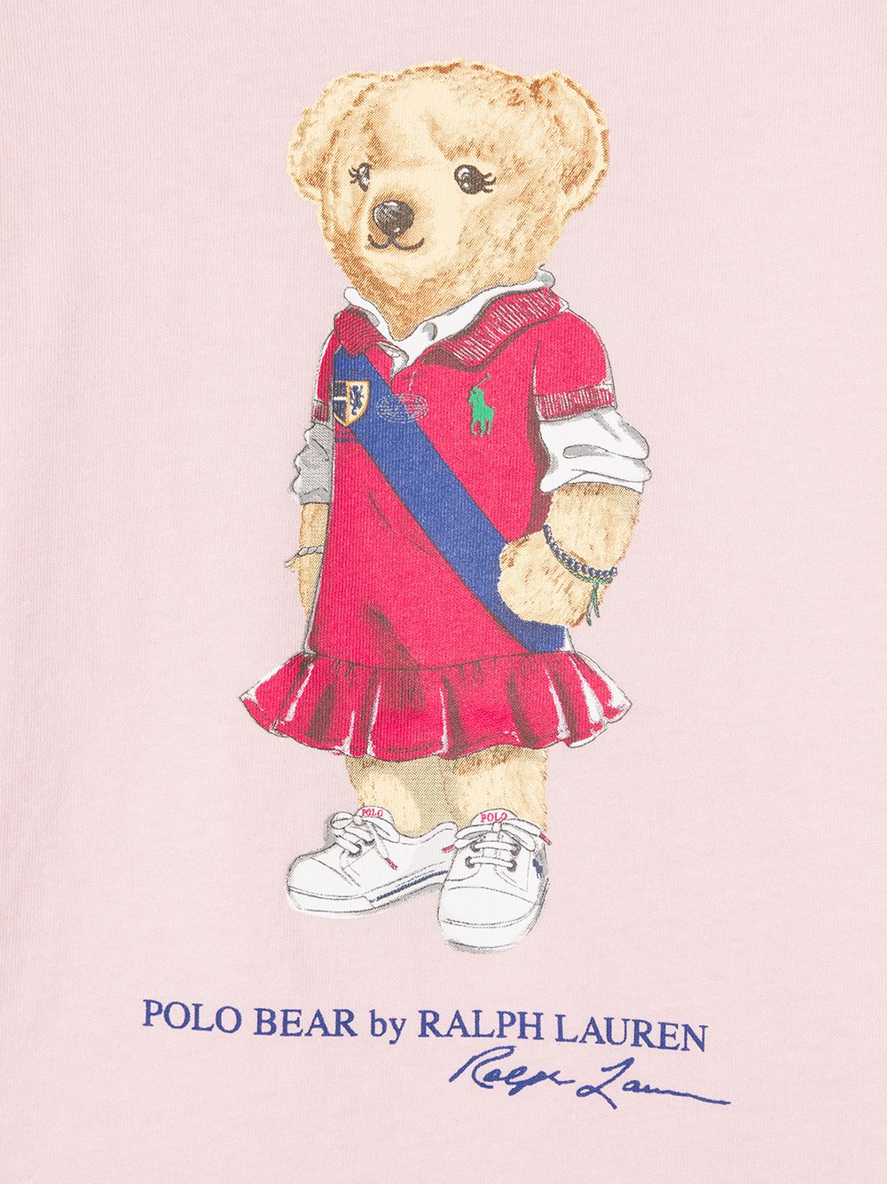 фото Ralph lauren kids футболка polo bear с круглым вырезом