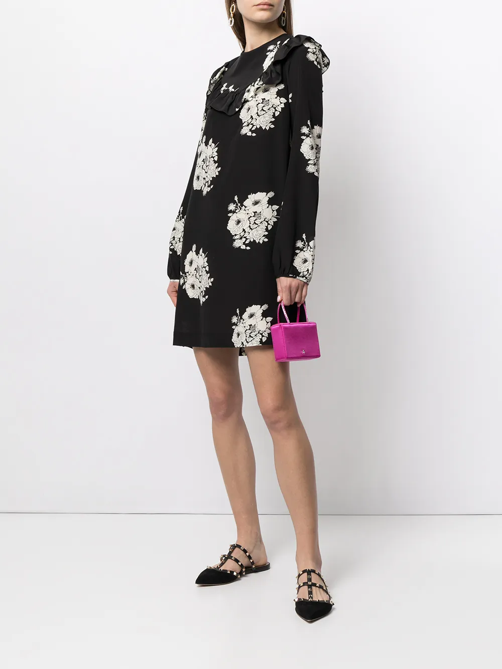 Image 2 of Nº21 floral-print shift dress