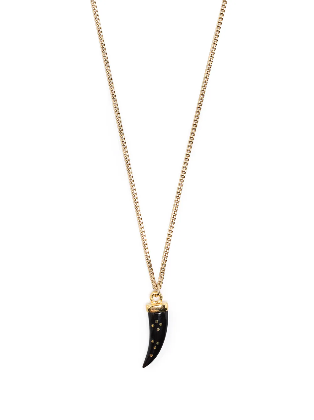 

Isabel Marant horn-detail necklace - Gold