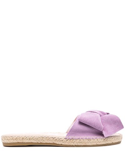 manebi sandals with bow