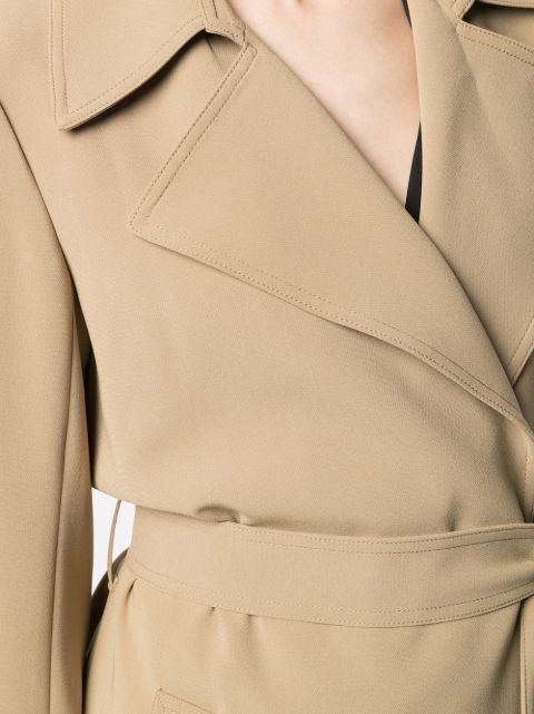 theory oaklane wool & cashmere trench coat