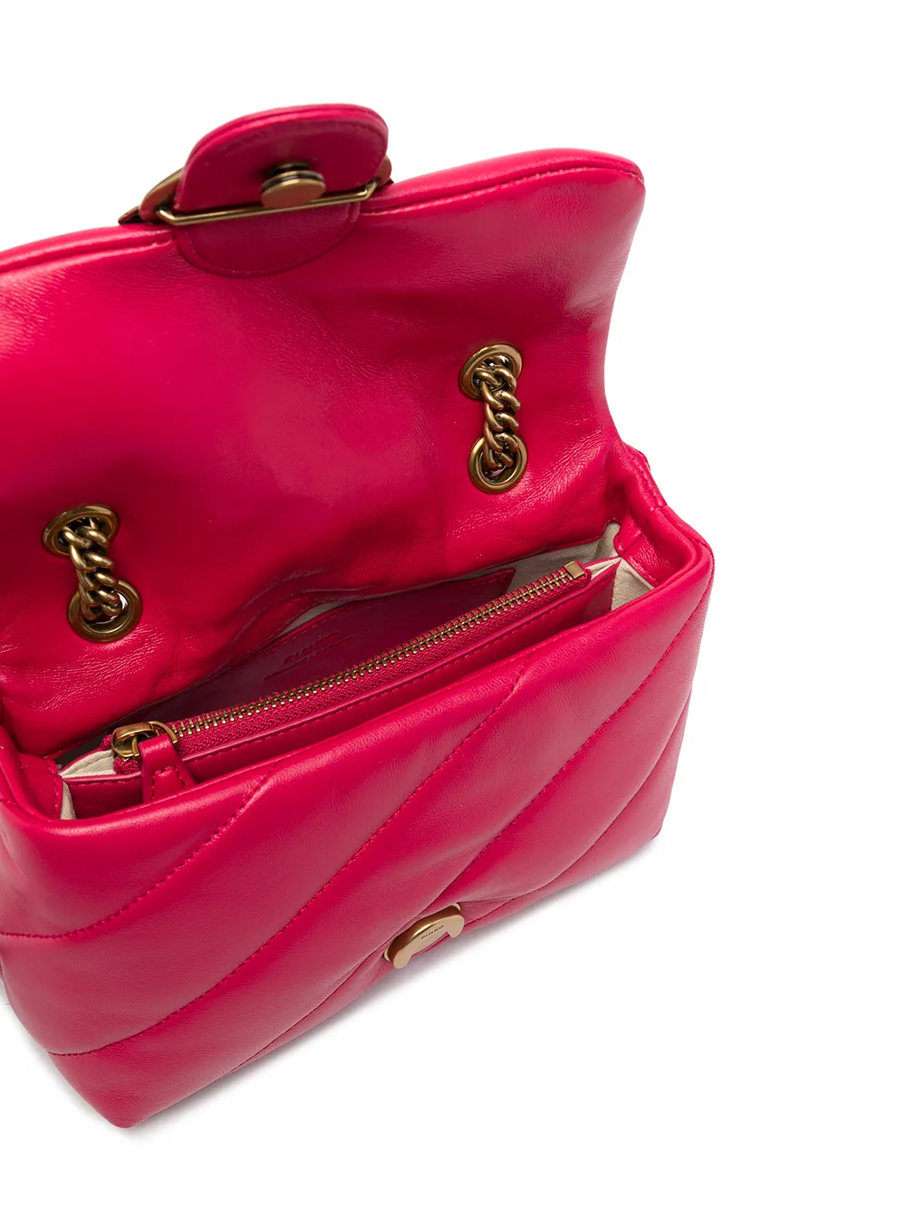 фото Pinko стеганая сумка на плечо love