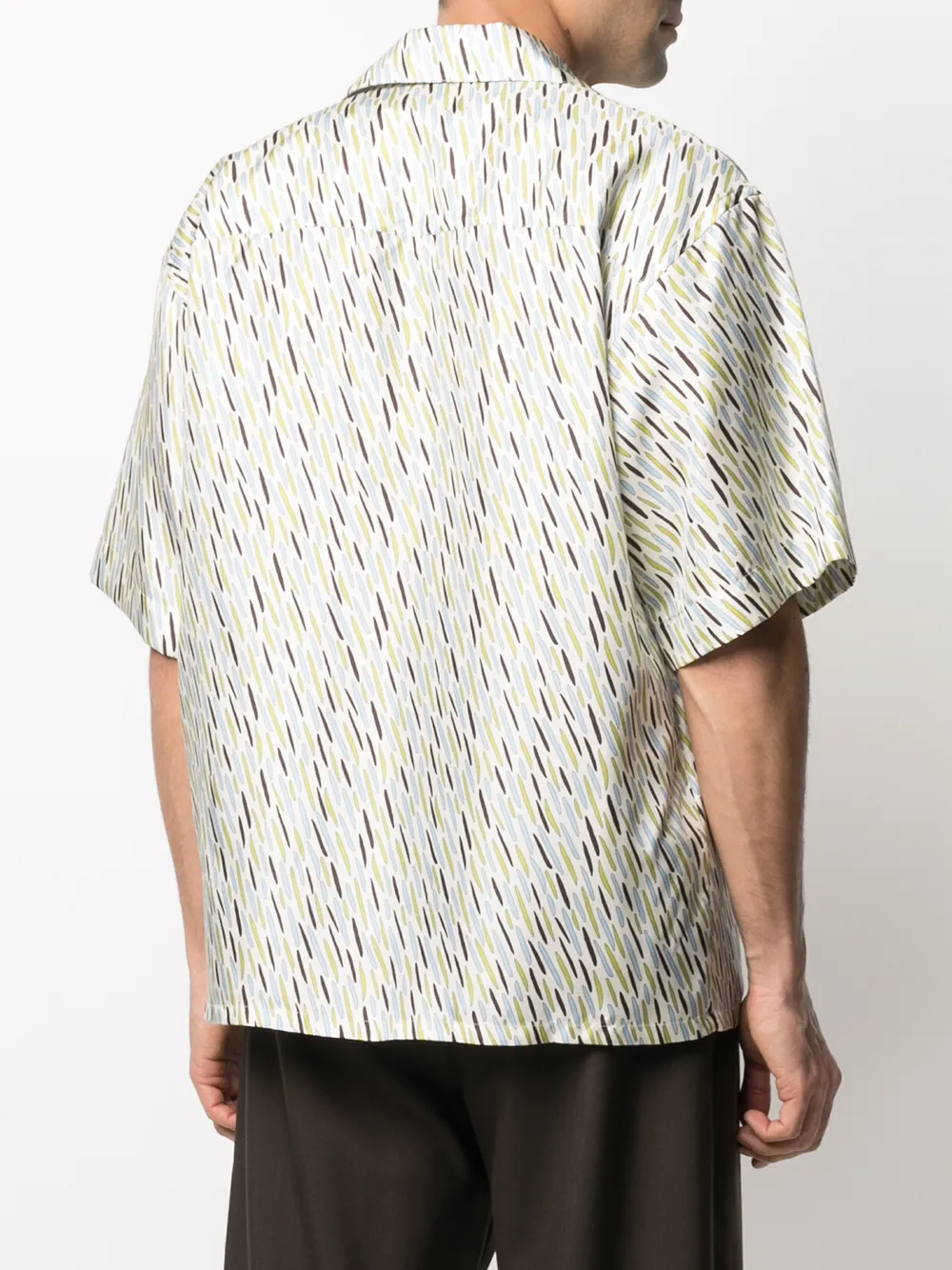 фото Marni рубашка с короткими рукавами и принтом