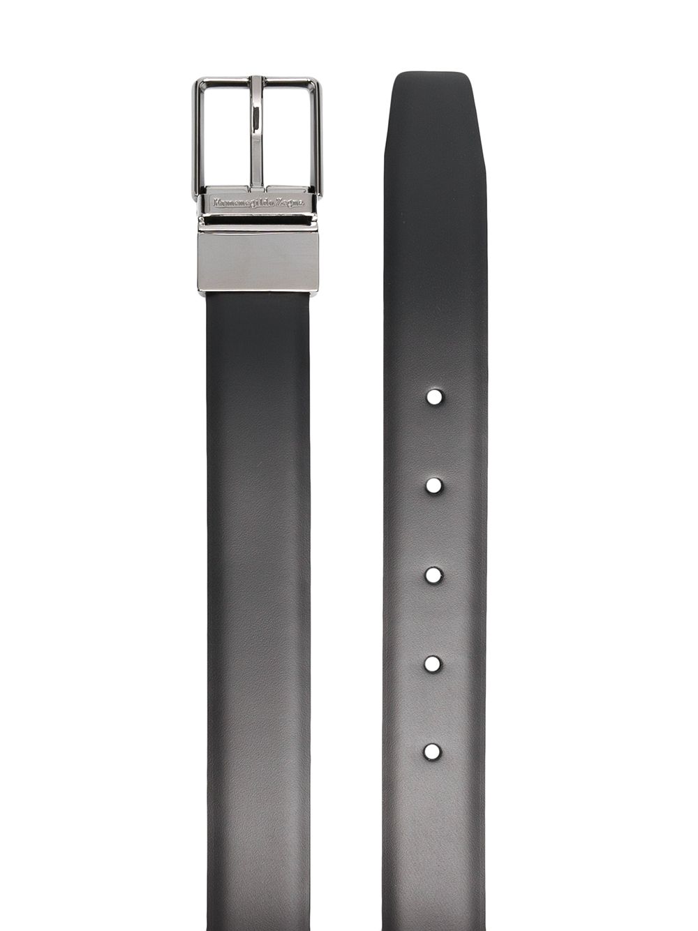 фото Ermenegildo zegna leather buckle belt