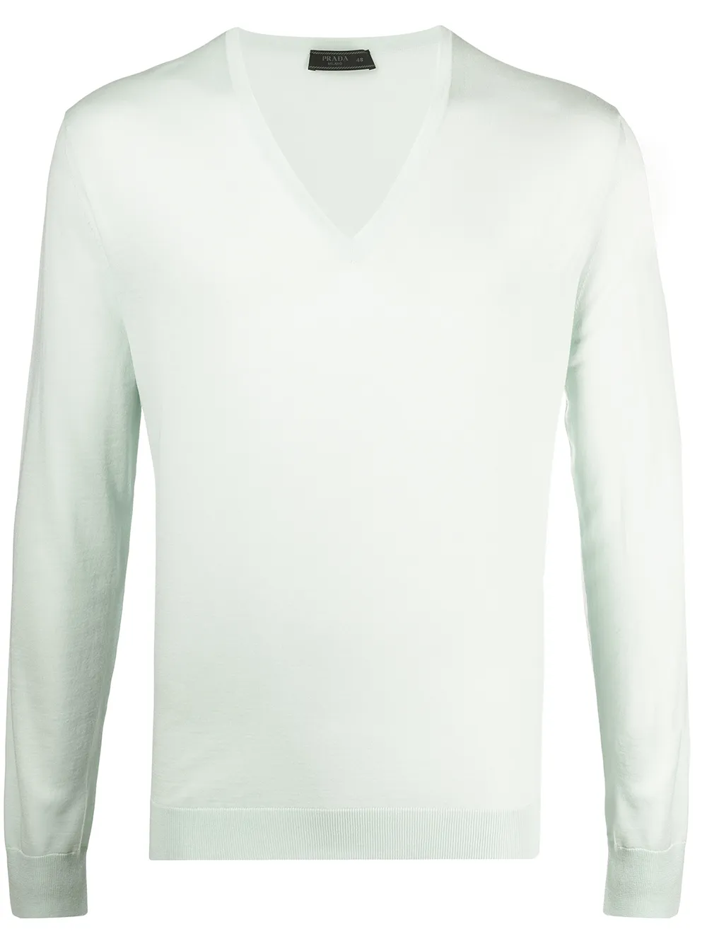 Prada knitted long-sleeve jumper | Green | Image 1