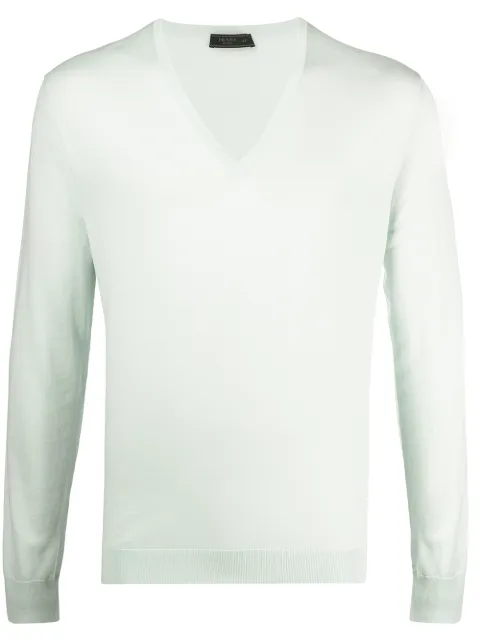 Prada knitted long-sleeve jumper