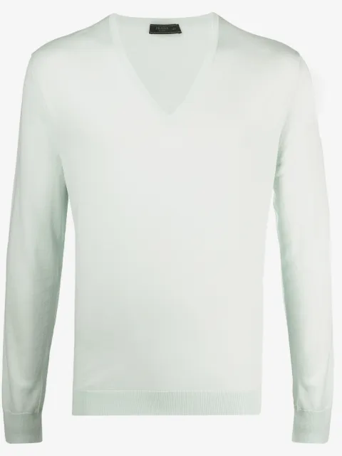 Prada knitted long-sleeve jumper