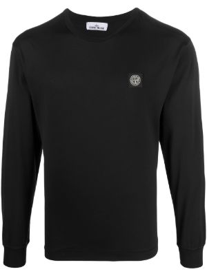 stone island t shirt with badge