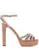Image 1 of Aquazzura Tequila Plateau 120mm crystal sandals