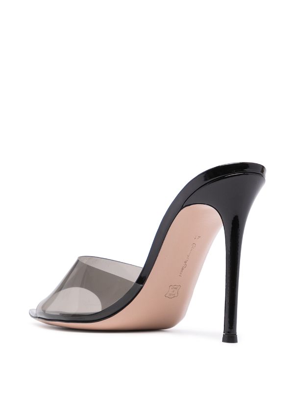 Gianvito Rossi Elle Patent Leather Mules - Farfetch