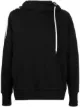 Image 1 of Craig Green contrasting laced cotton hoodie