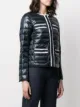 Herno metallic threading puffer jacket