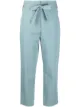 Image 1 of Odeeh tie-waist cropped trousers