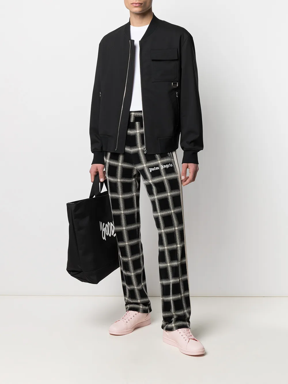  Wooyoungmi Bomberjacke Mit Cargotasche   Schwarz 