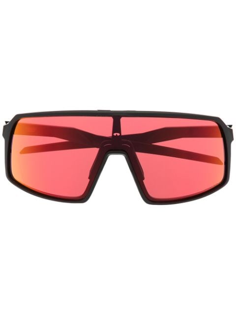 tinted pilot-frame sunglasses