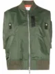 Image 1 of Sacai short-sleeve high-low bomber jacket