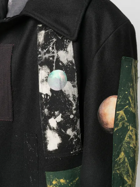 raf simons wool coat