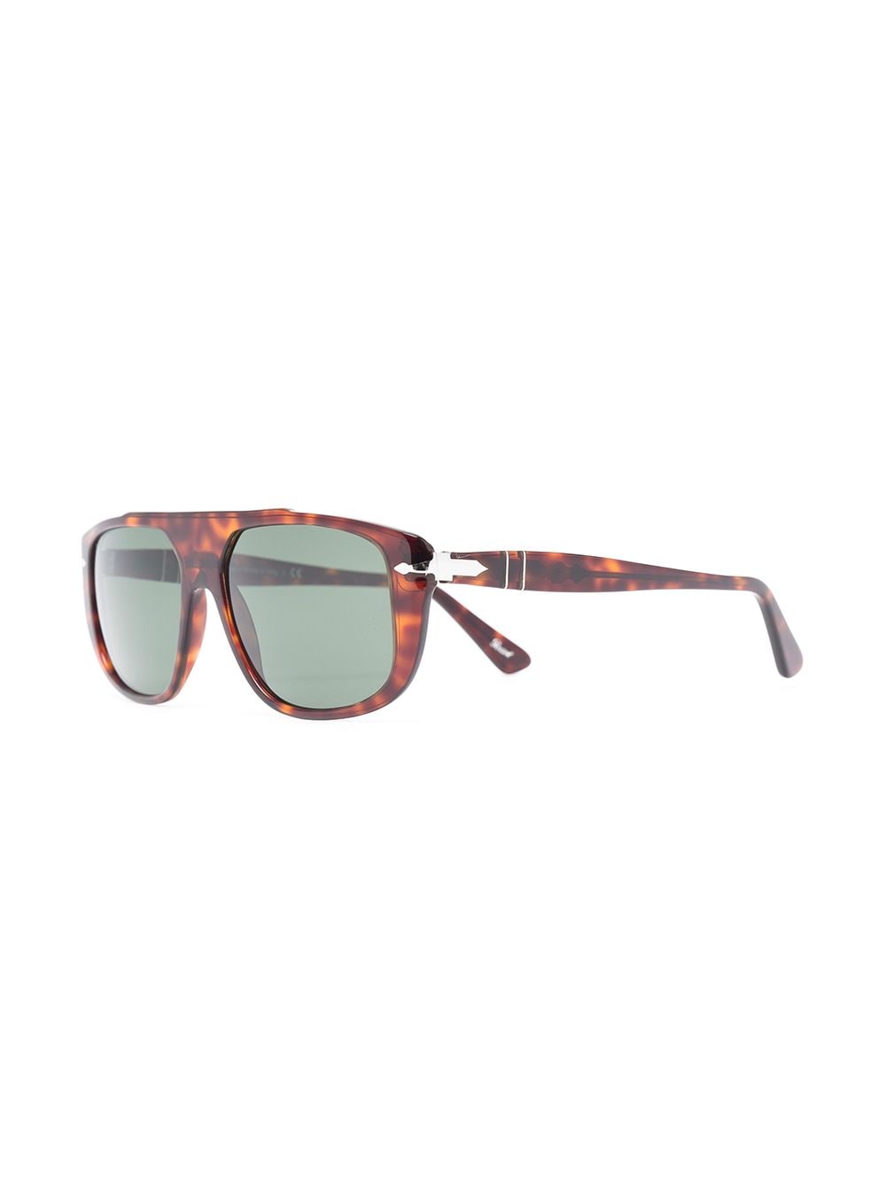 фото Persol солнцезащитные очки-авиаторы черепаховой расцветки