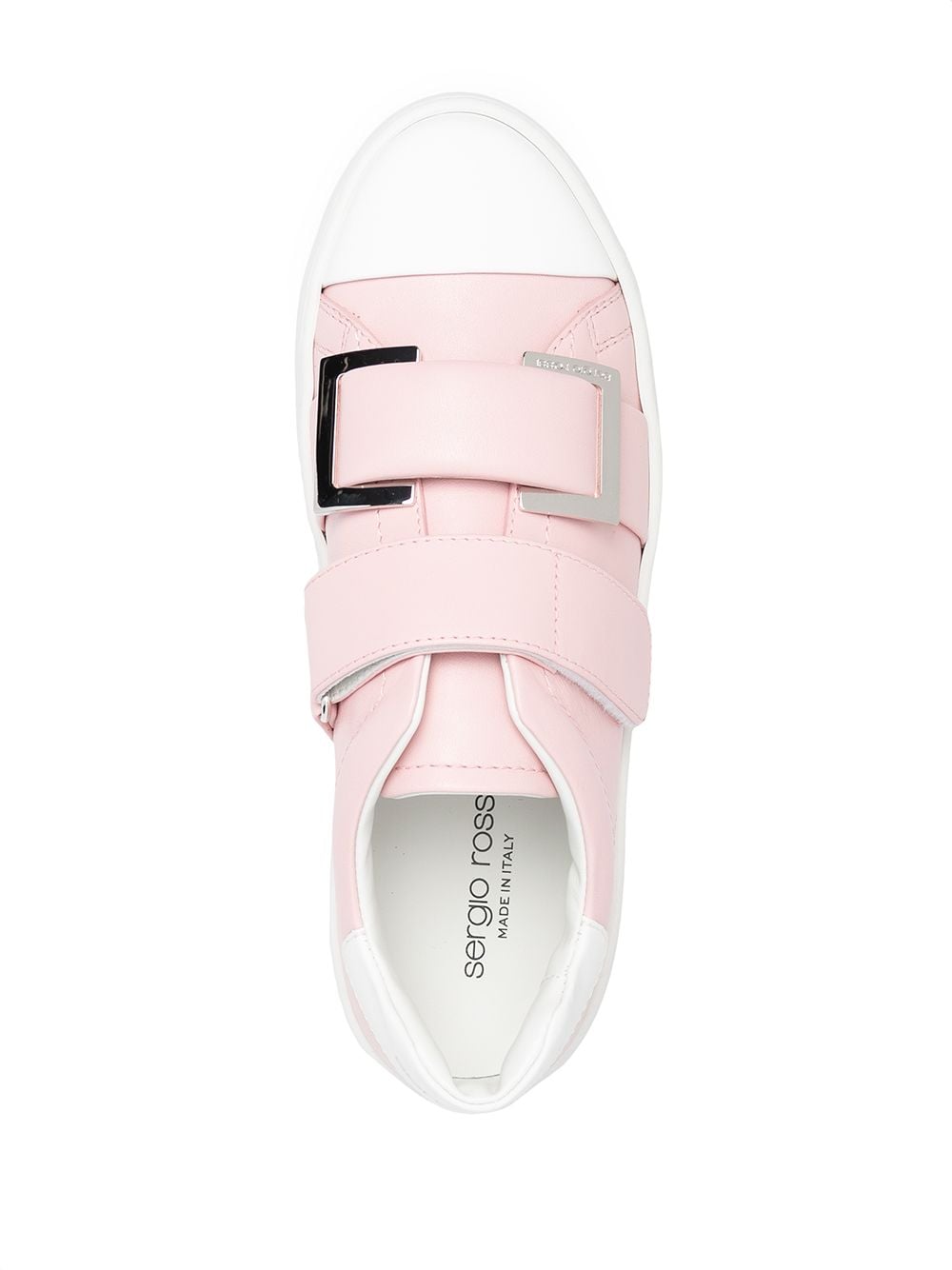 Shop Sergio Rossi Sr1 Low-top Sneakers In Pink