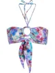 Imagen 1 de PatBO top de bikini con estampado floral