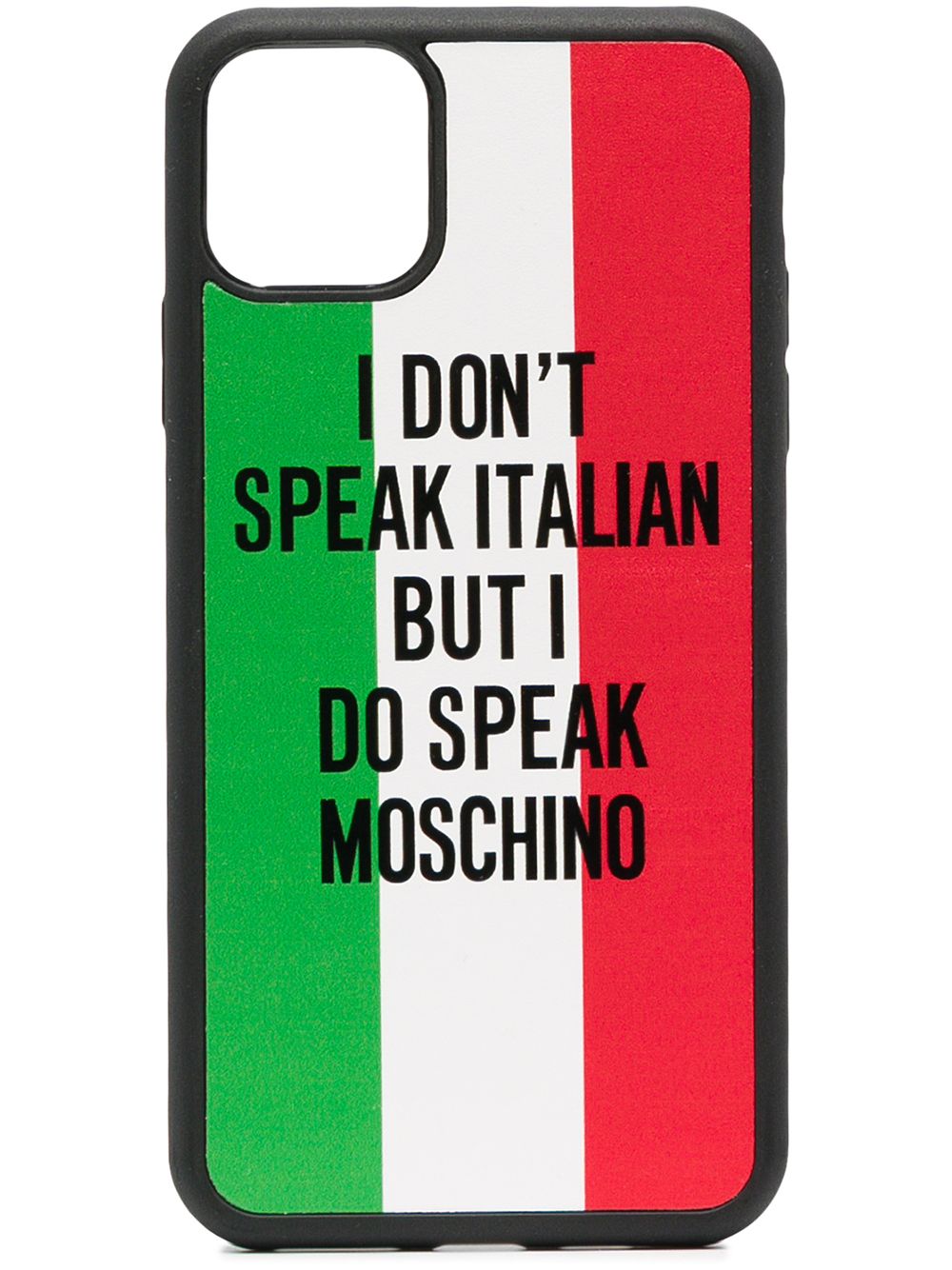 фото Moschino чехол для iphone 11 pro max с надписью