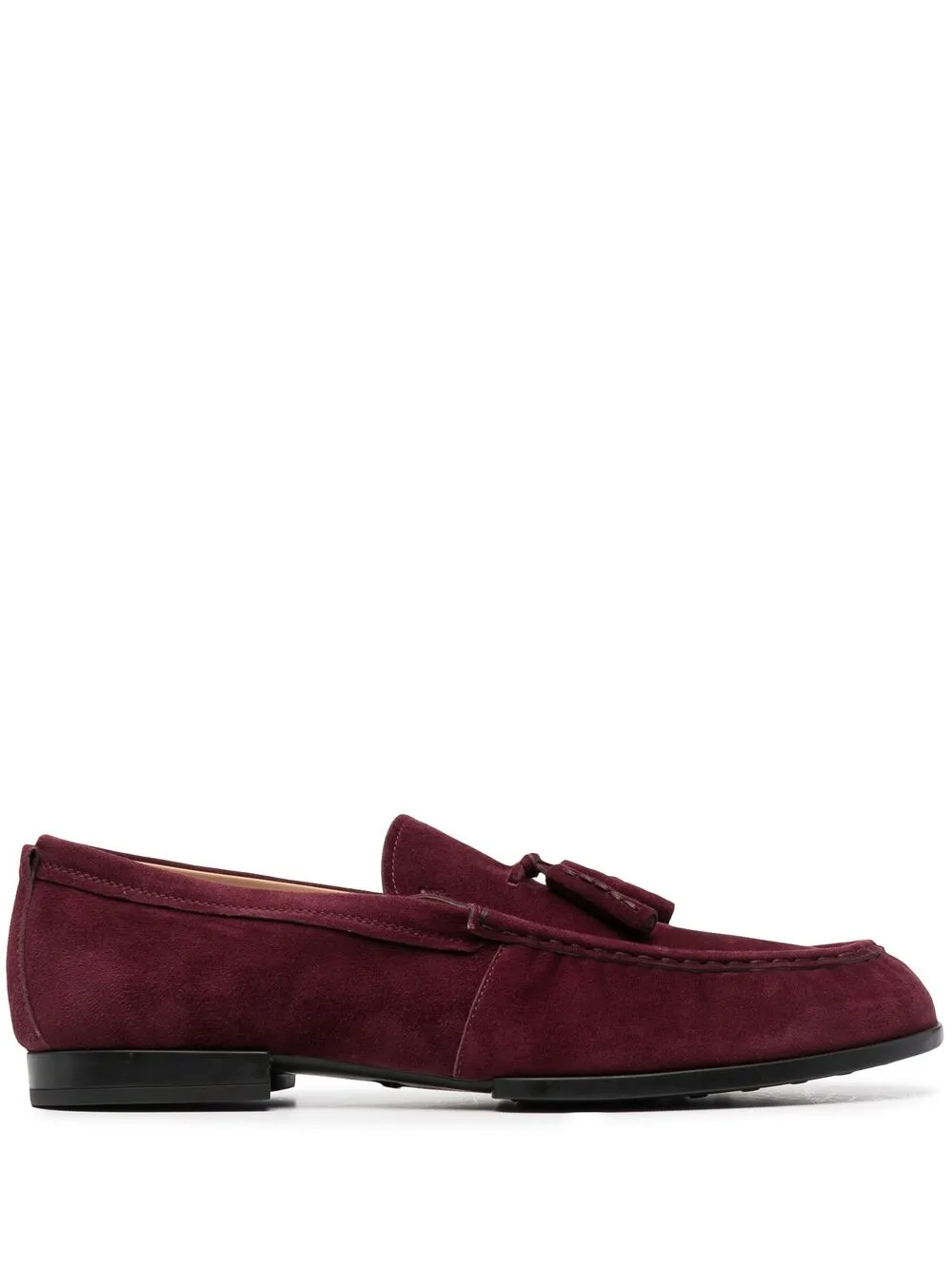 

Tod's mocasines con detalles de borlas - Rojo