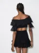 Charo Ruiz Ibiza Cata off-shoulder cropped top