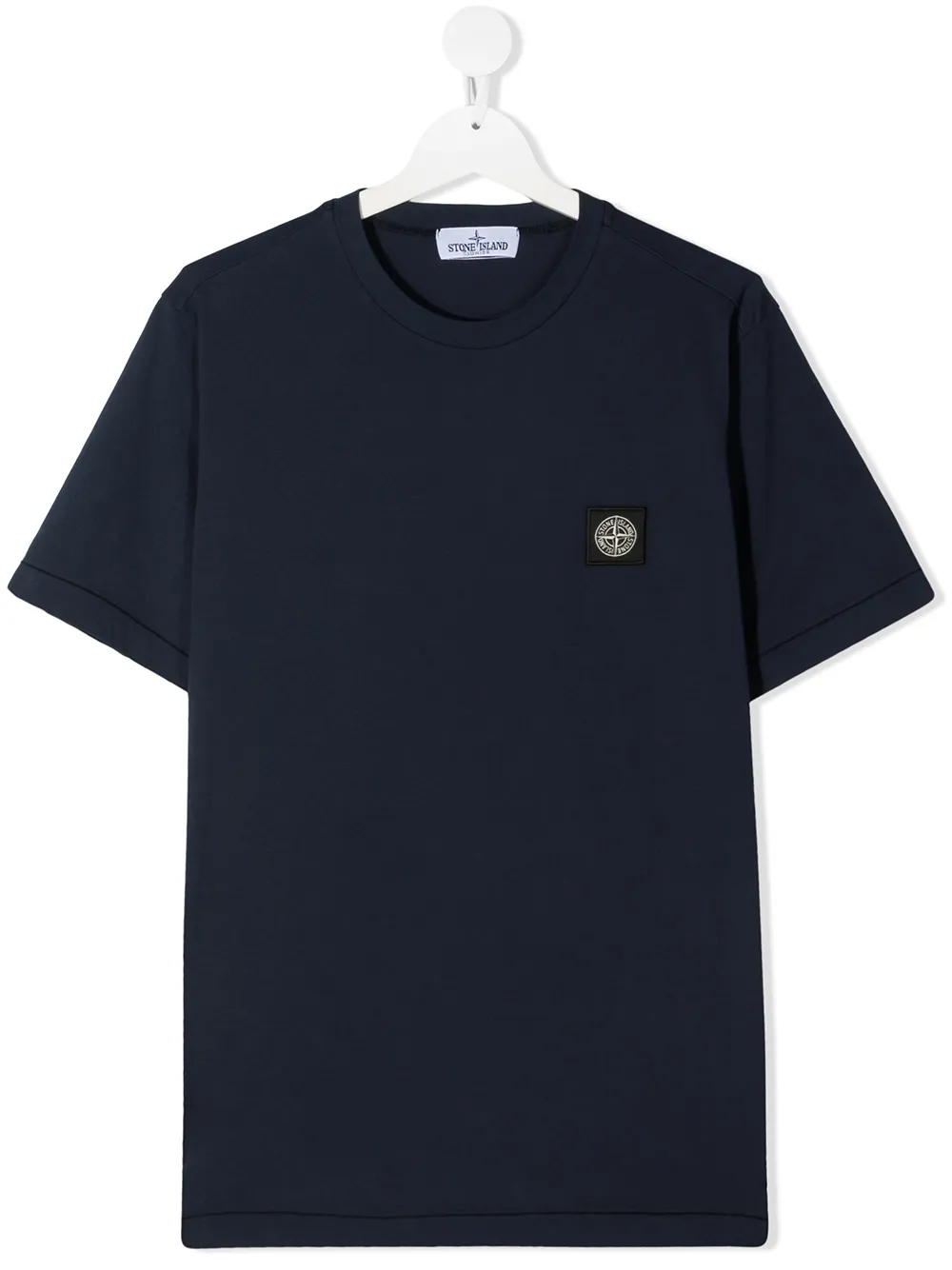 фото Stone island junior футболка с нашивкой-логотипом