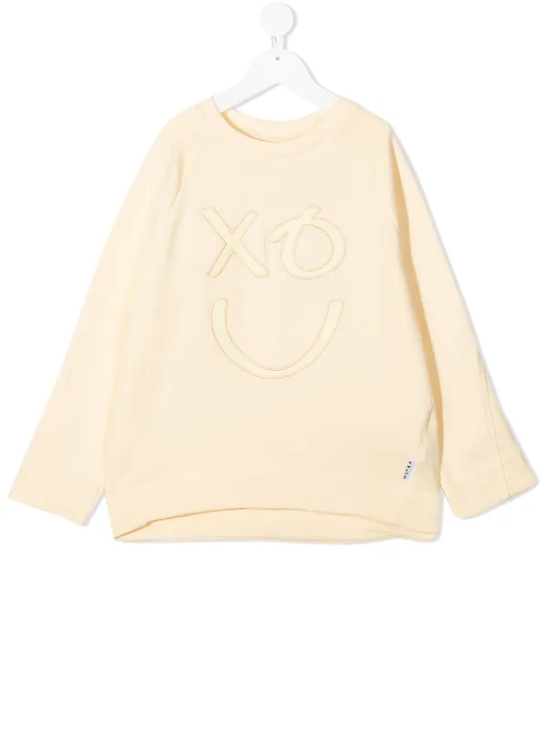 embroidered crew necks