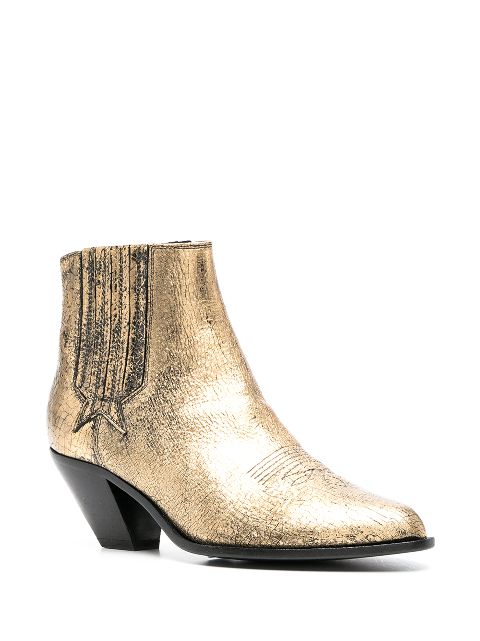 carvela stella boots gold