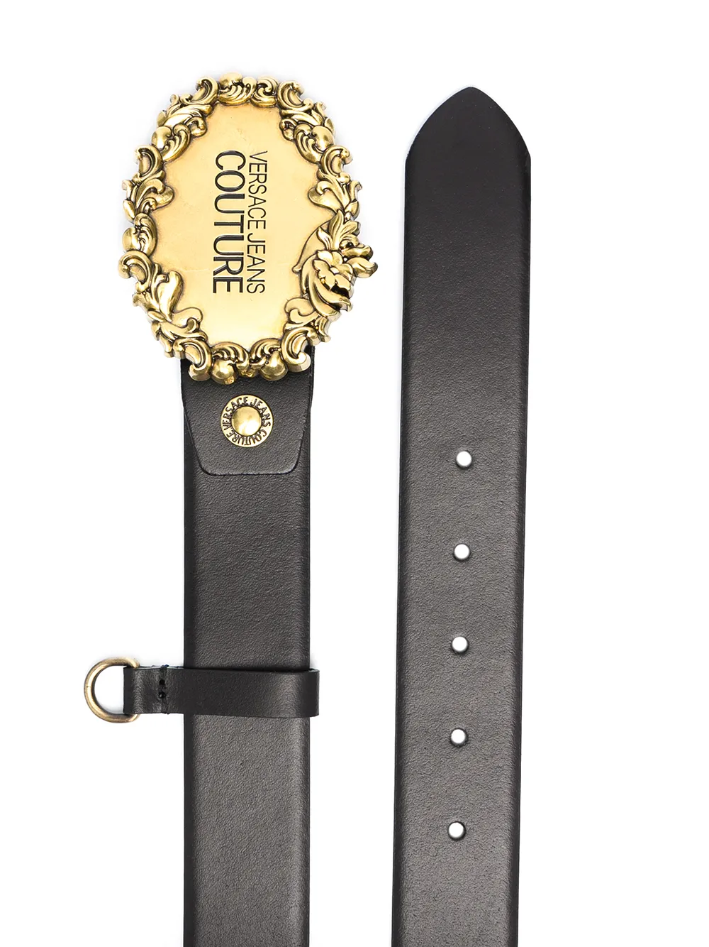 фото Versace jeans couture ремень с гравировкой